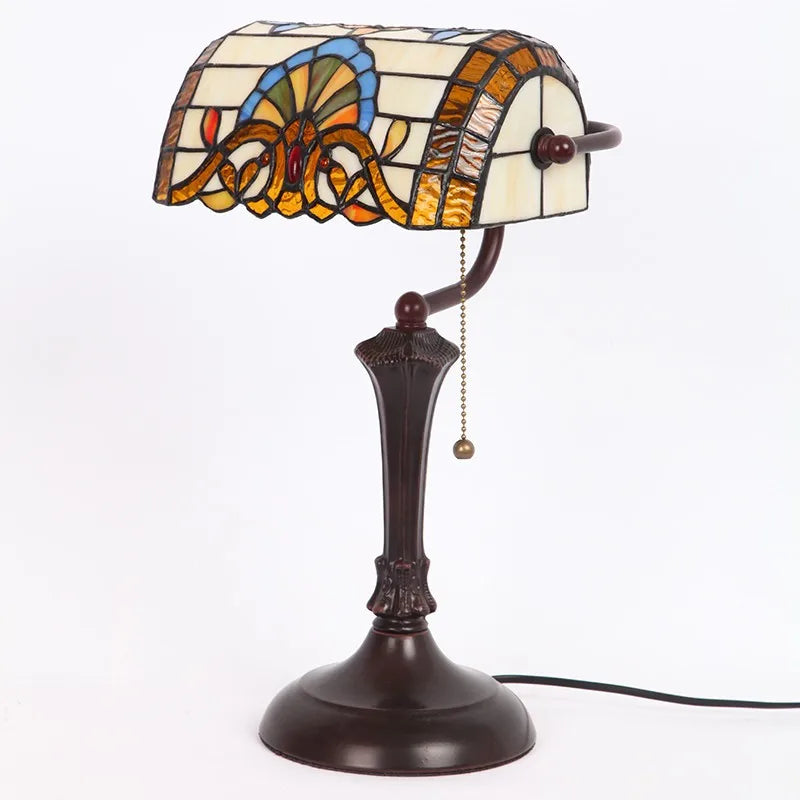 Turkish Table Lamp Retro Bank Lamp E27 LED tiffany lamp colourful Indoor Home Decor Dining Room Bedroom Bedside reading lamp