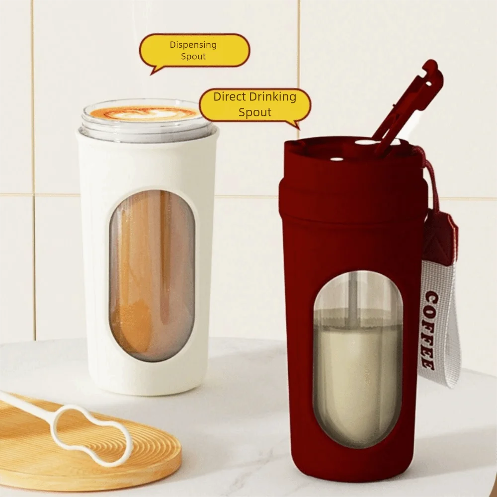 450ML Electric Mixing Mug USB Charging Leak Proof Auto Stirring Coffee Mug Double Drinking Coffee Milk Powder Shaking Cup