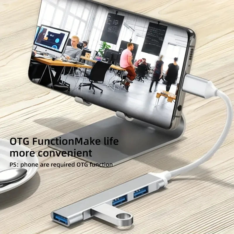 467 Mobile Phone Computer One Drag Four Expanders High Speed Transmission USB Dock Multi Function Wire Divider