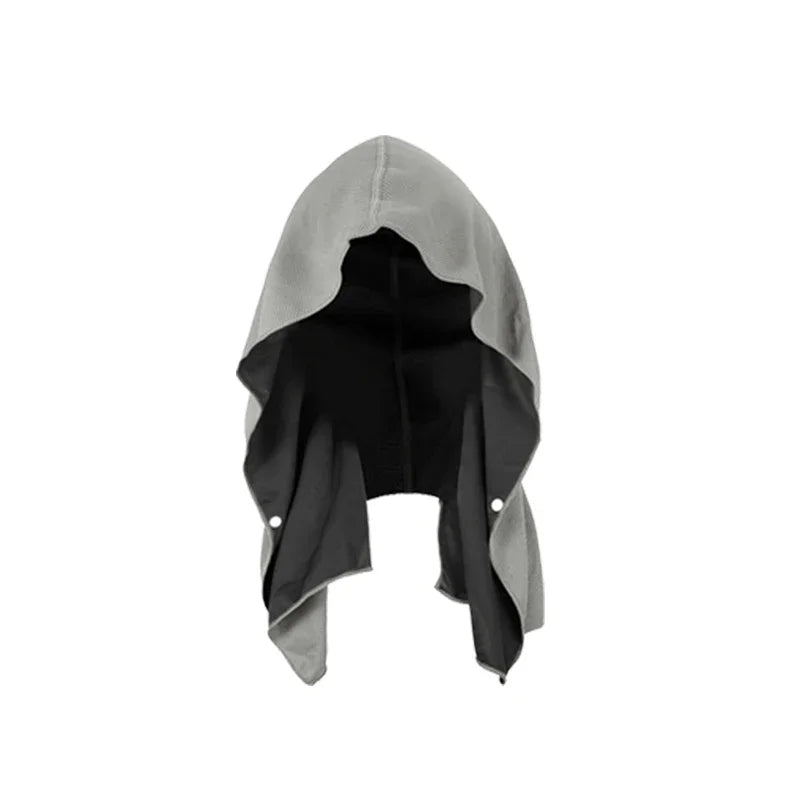 Cooling Hoodie Towel- Hood Towel, Evaporative Cool Technology, Cools Instantly When Wet, , Great for Sports, Fitness, Gym