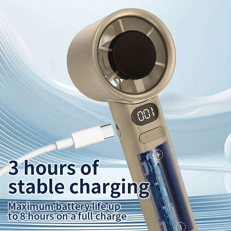Mini Bladeless Handheld Fan