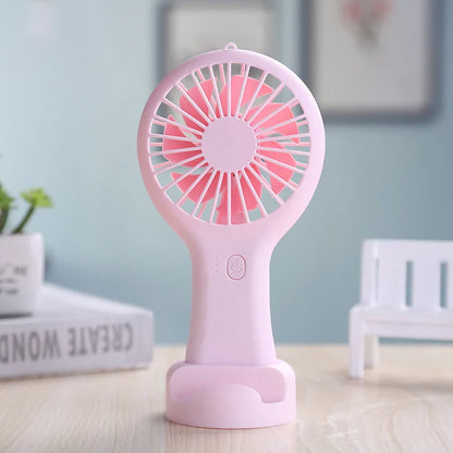 Handheld Mini Fan Portable USB Charging Convenient Creative Small Fans Catapult Pocket Hand-held Fan Wedding Gift