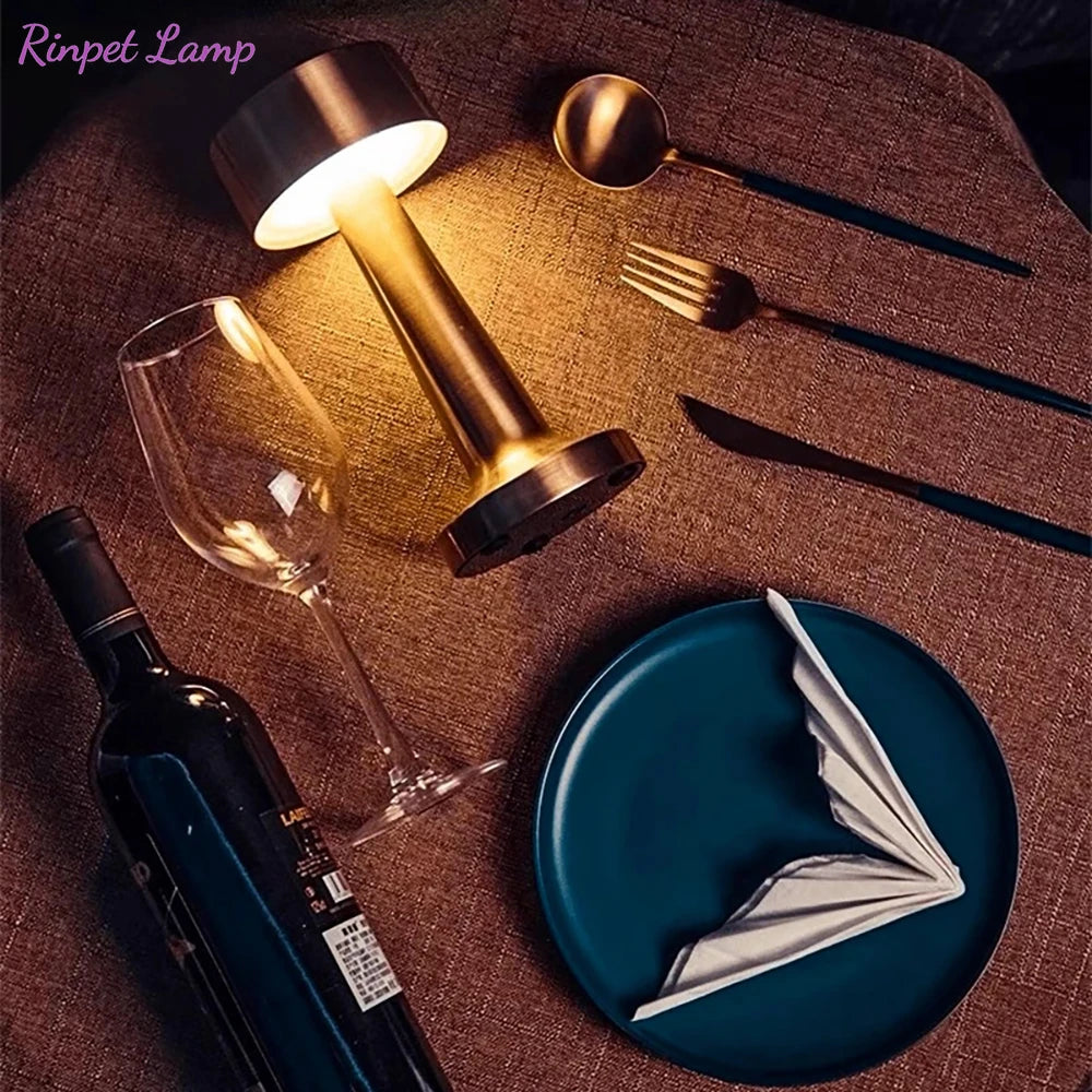 Table Lamp Retro Bar Led Night Light Lampara De Noche Dormitor Abajur Room Decor Decoration Chambre Desk Bedroom Coffee Luces