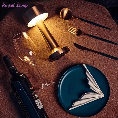 Table Lamp Retro Bar Led Night Light Lampara De Noche Dormitor Abajur Room Decor Decoration Chambre Desk Bedroom Coffee Luces