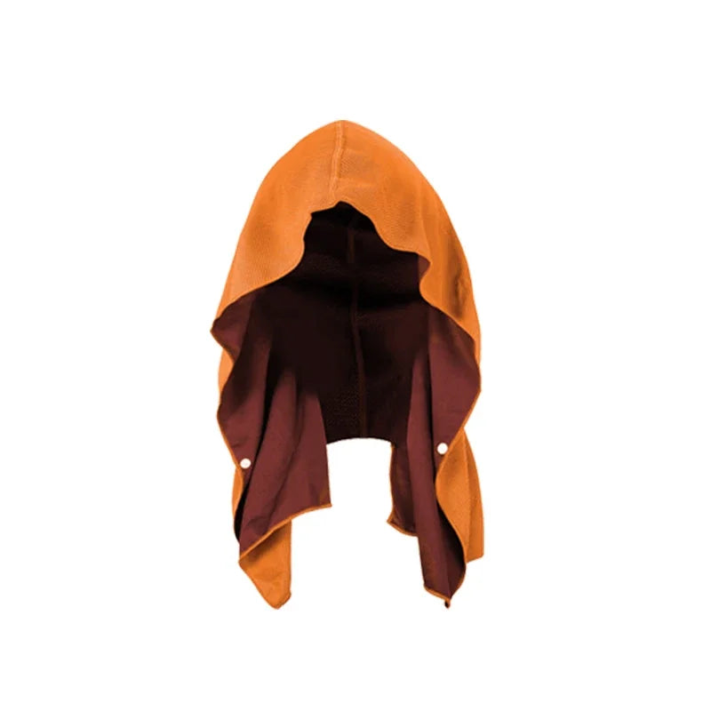 Cooling Hoodie Towel- Hood Towel, Evaporative Cool Technology, Cools Instantly When Wet, , Great for Sports, Fitness, Gym