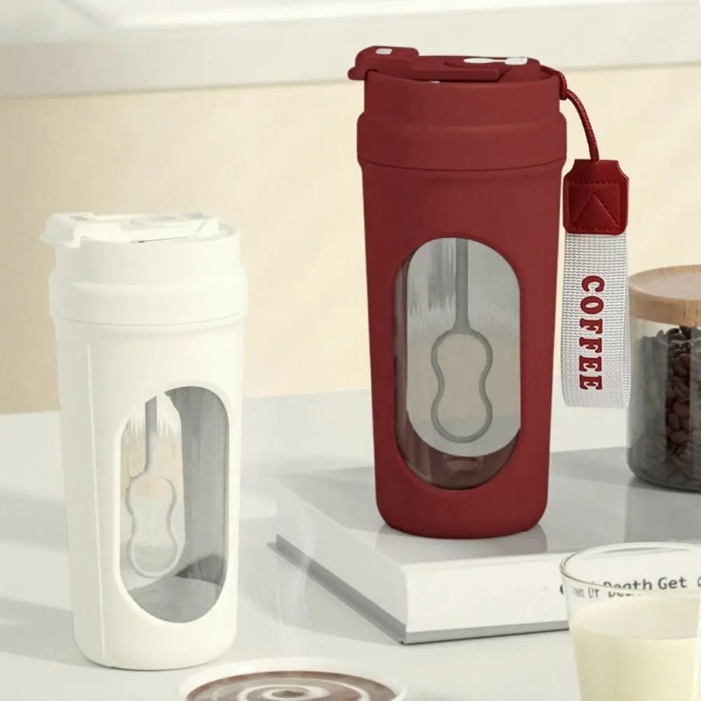 450ML Electric Mixing Mug USB Charging Leak Proof Auto Stirring Coffee Mug Double Drinking Coffee Milk Powder Shaking Cup