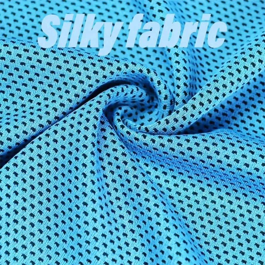 Cooling Towel Breathable Chilly Towel Sports Towel with Storage Box Yoga Towel Gym Towel for Indoor &amp; Outdoor Activities