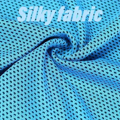 Cooling Towel Breathable Chilly Towel Sports Towel with Storage Box Yoga Towel Gym Towel for Indoor &amp; Outdoor Activities