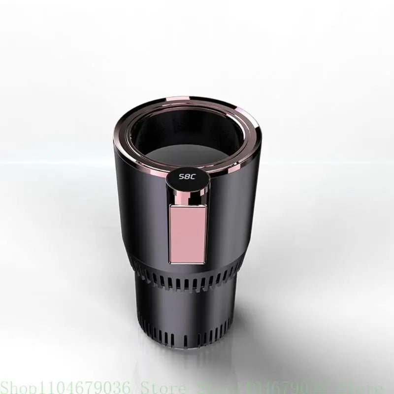 Electric Beverage Mug Efficient Hot &amp; Cold Car Cup Accessory with Easy Temperature Adjustment for Coffee Juice