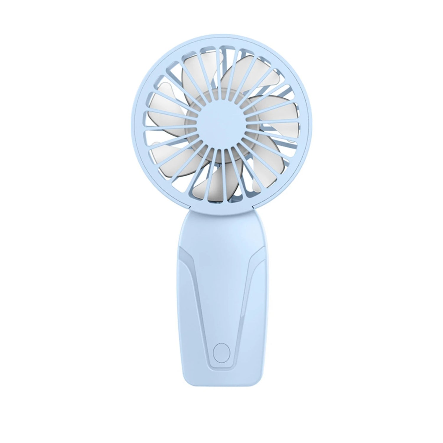 Portable Handheld Small Fan ABS Lightweight Cute Appearance USB Rechargeable Mini Fan For On Go Cooling Portable Mini Pocket Fan