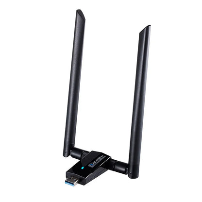 Wireless USB WiFi Adapter 1200Mbps Dual Band 2.4GHz/300Mbps 5GHz/867Mbps High Gain Dual 5dBi Antennas Network WiFi USB 3.0