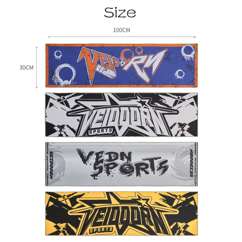 Cooling Towel Size 40&quot;x12&quot; Soft Breathable Chilly Towel Ice Towel for Yoga Sport Running Gym Workout Camping