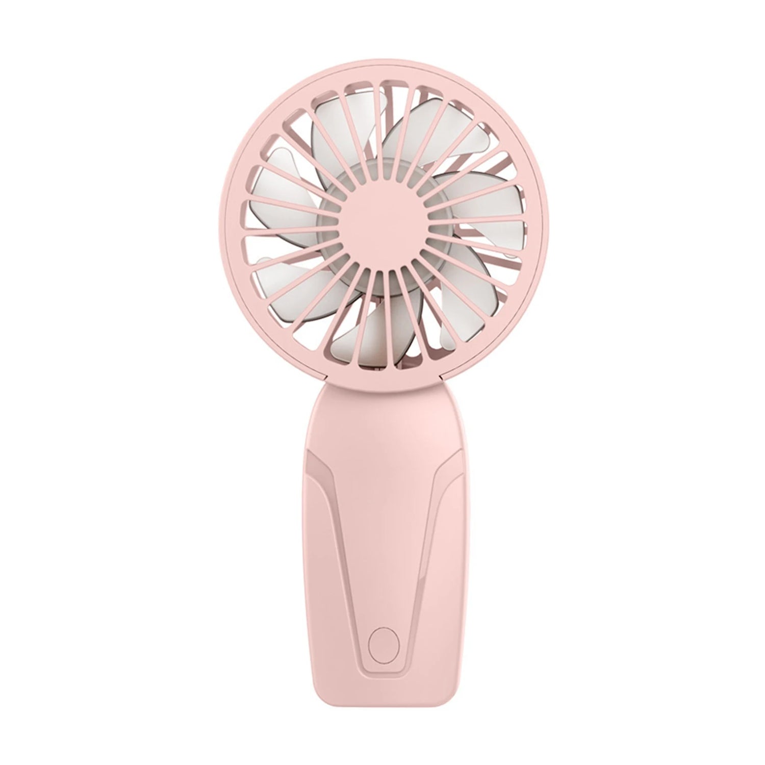 Portable Handheld Small Fan ABS Lightweight Cute Appearance USB Rechargeable Mini Fan For On Go Cooling Portable Mini Pocket Fan