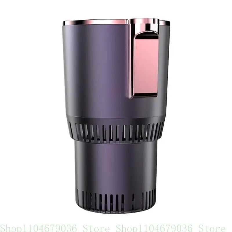 Electric Beverage Mug Efficient Hot &amp; Cold Car Cup Accessory with Easy Temperature Adjustment for Coffee Juice