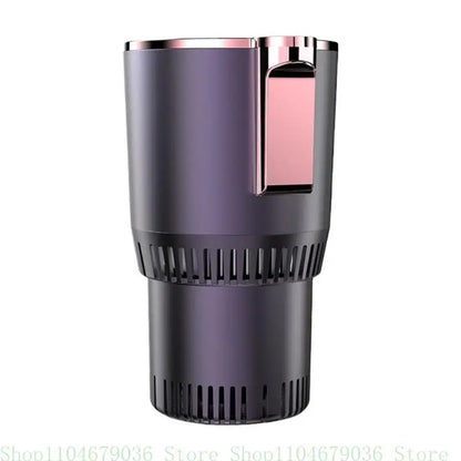 Electric Beverage Mug Efficient Hot &amp; Cold Car Cup Accessory with Easy Temperature Adjustment for Coffee Juice