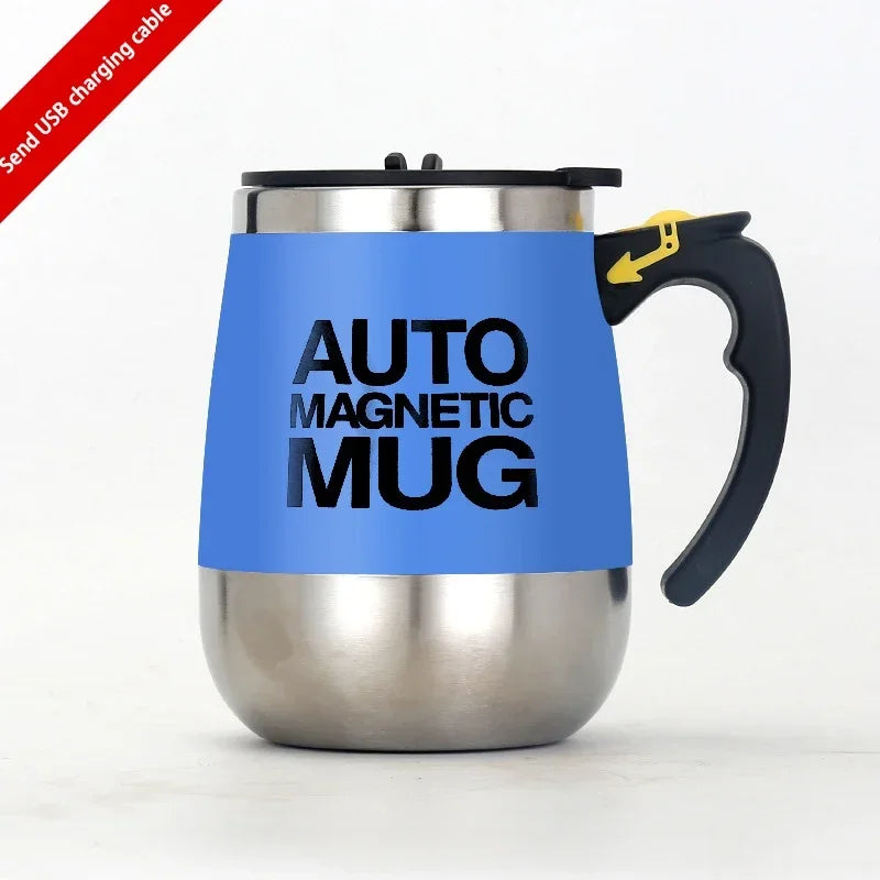 USB Rechargeable Automatic Self Stirring Magnetic Mug New Creative Electric Smart Mixer Coffee Milk Mixing Cup Water Bottle Gift