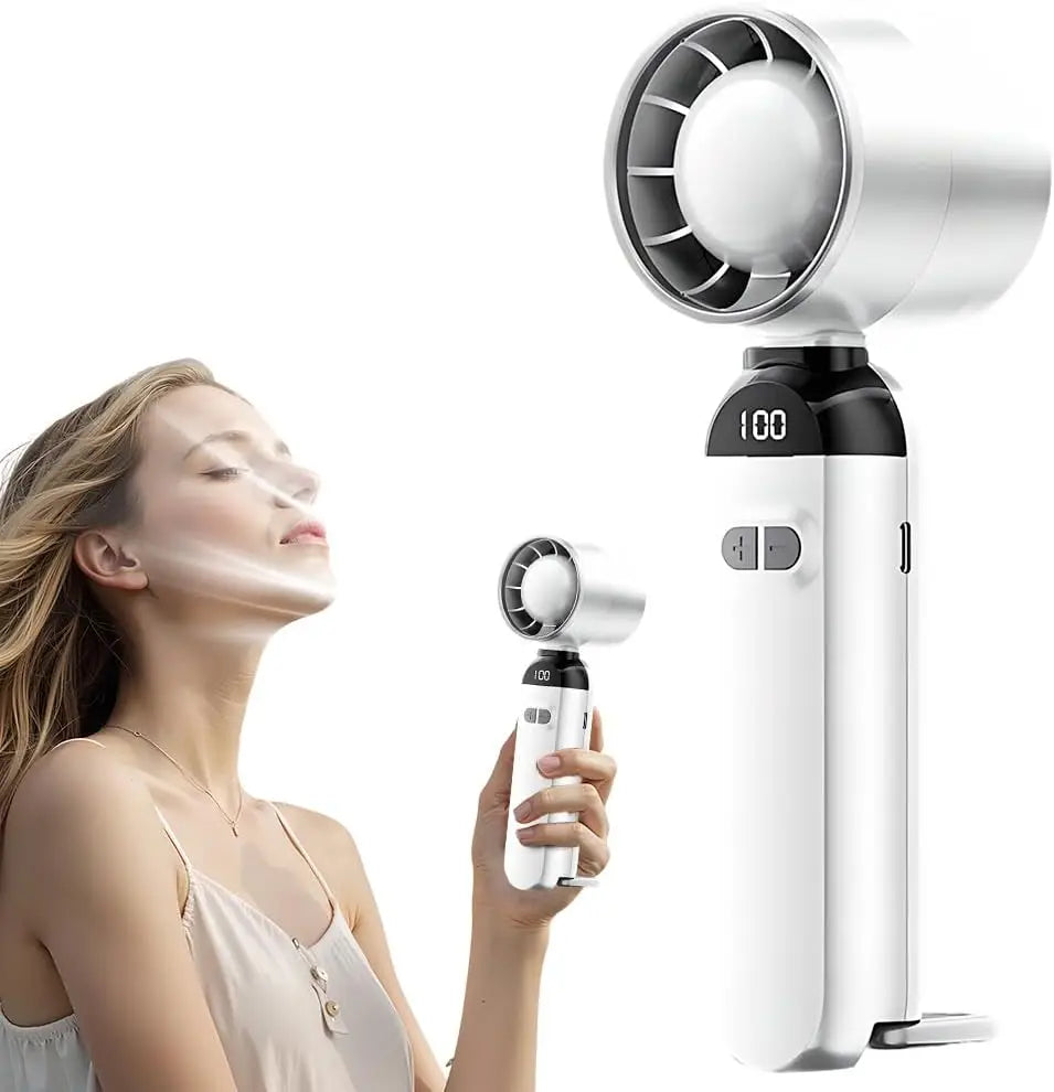 Portable Fan Handheld Fans with Speed Summer Mini Portable Hand Fans Women Men Personal Fan for Travel Vacation Camping Etc