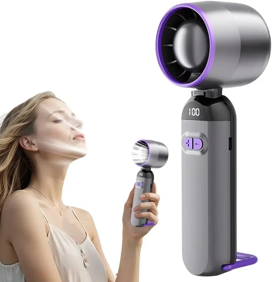 Portable Fan Handheld Fans with Speed Summer Mini Portable Hand Fans Women Men Personal Fan for Travel Vacation Camping Etc