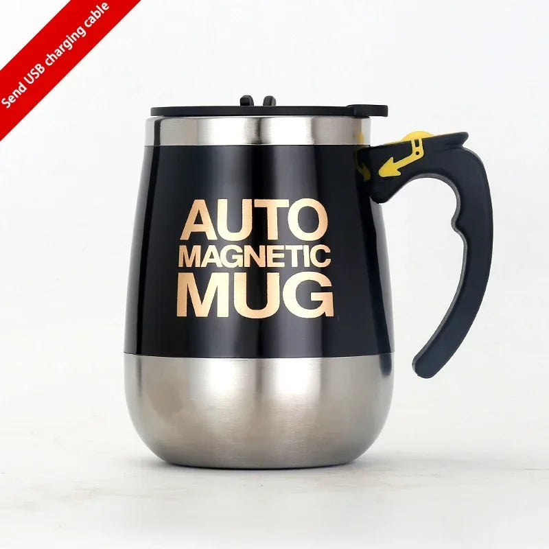 USB Rechargeable Automatic Self Stirring Magnetic Mug New Creative Electric Smart Mixer Coffee Milk Mixing Cup Water Bottle Gift