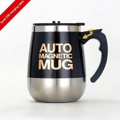 USB Rechargeable Automatic Self Stirring Magnetic Mug New Creative Electric Smart Mixer Coffee Milk Mixing Cup Water Bottle Gift