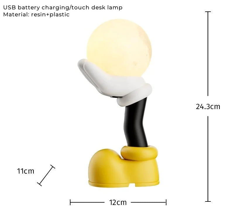 Fashionable handheld small table lamp children&