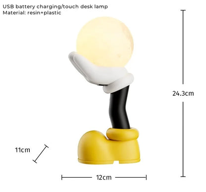 Fashionable handheld small table lamp children&