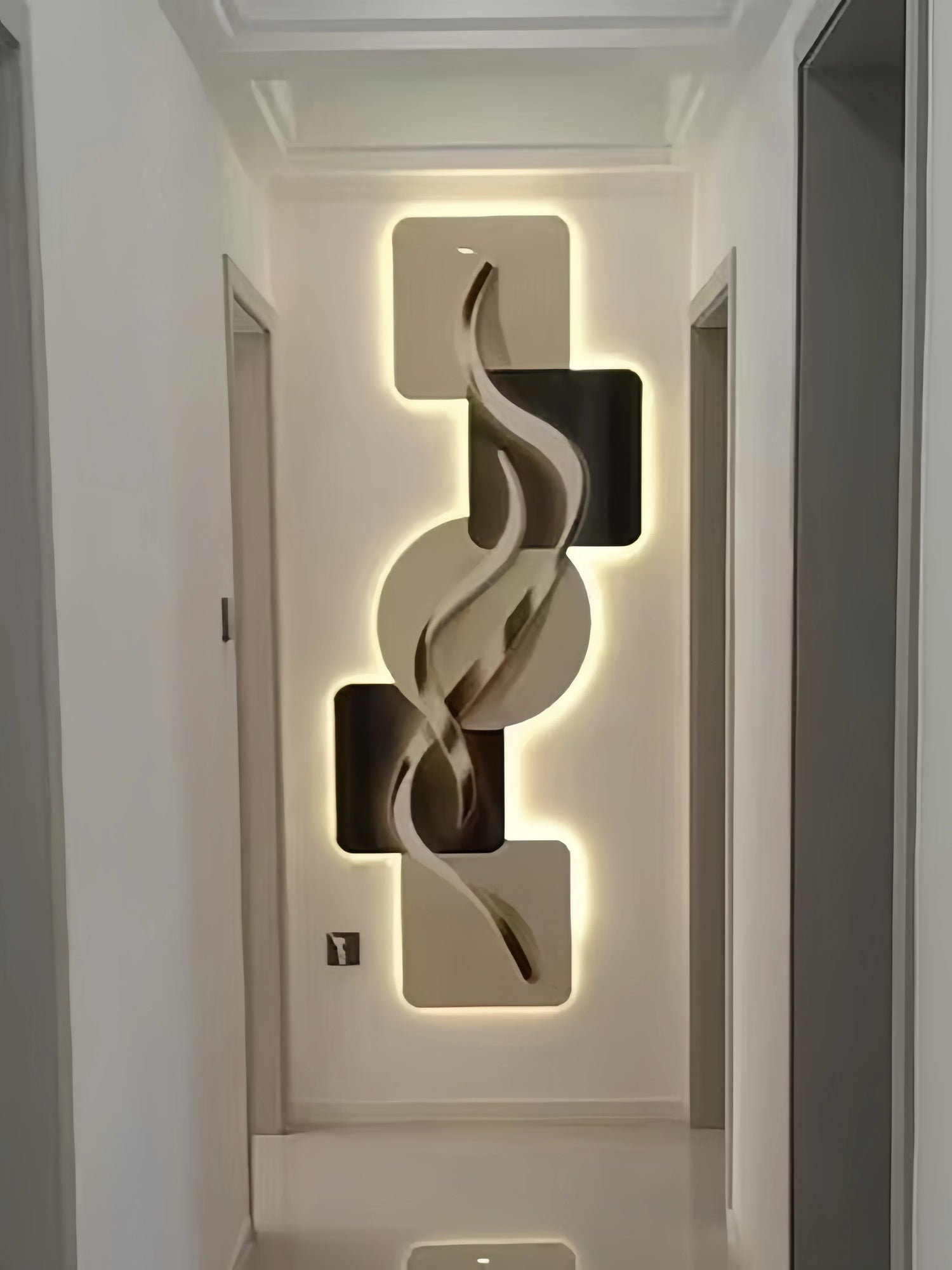 Led Lights Light Fine Luxury Study Room Living Room Bedroom Decoration Corridor Highend Atmosphere Hanging  Murals Room Decor